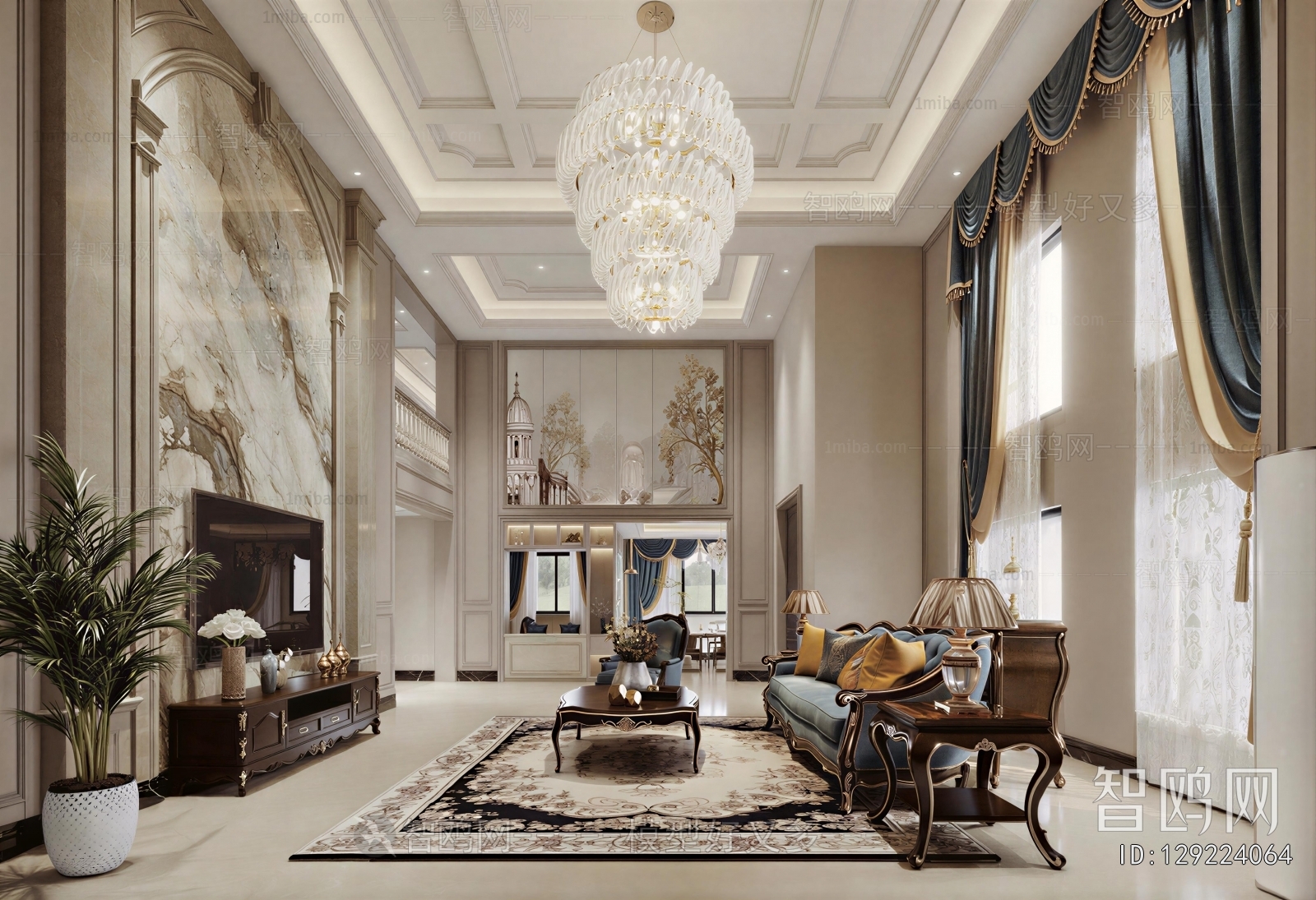 European Style A Living Room