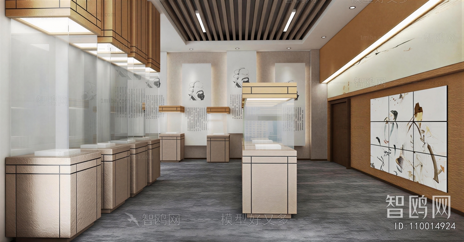New Chinese Style Exhibition Hall