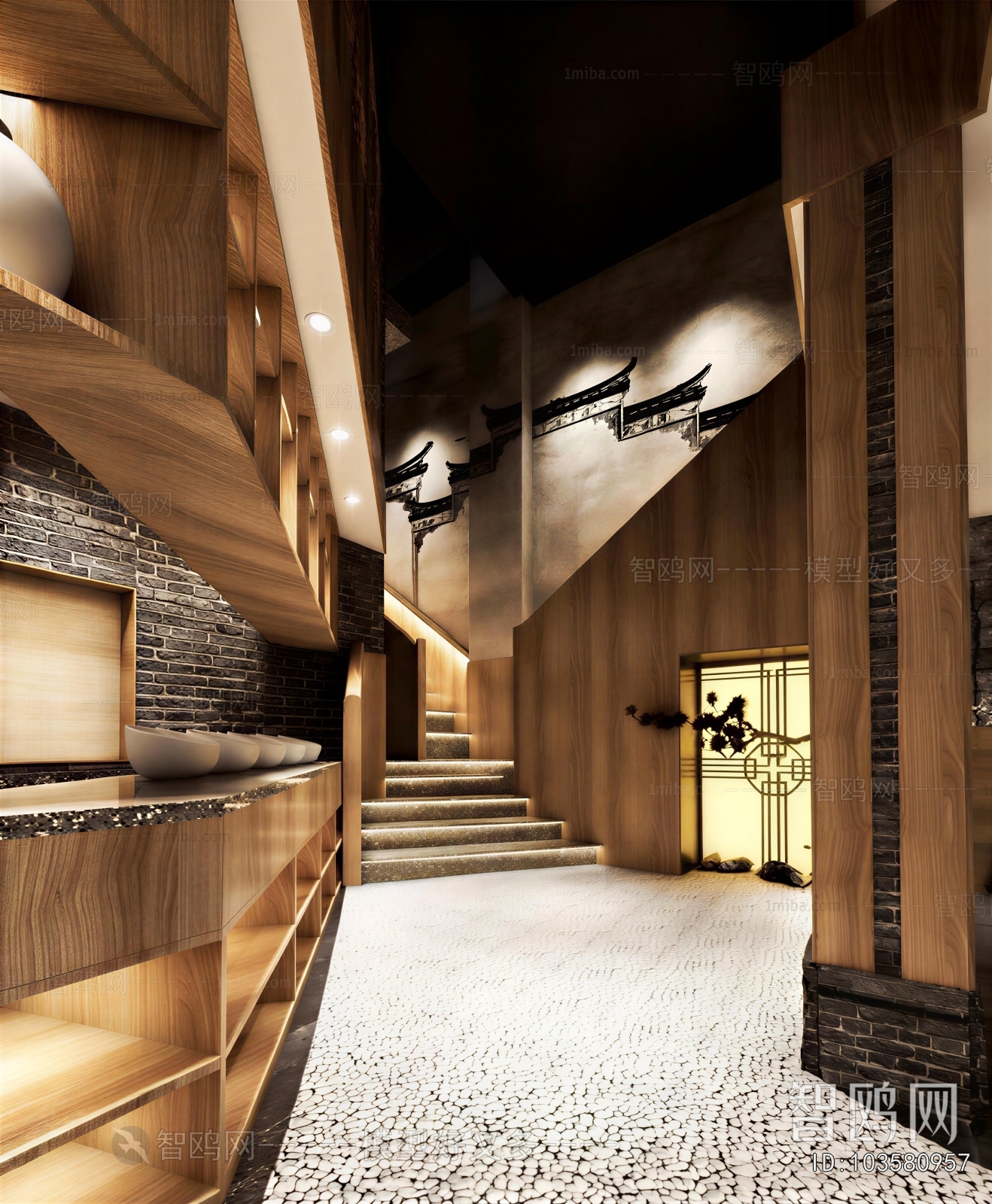 New Chinese Style Teahouse Tea House