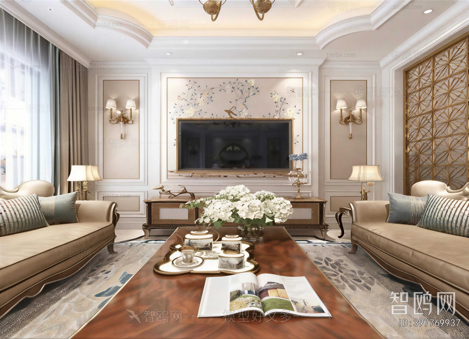 European Style A Living Room