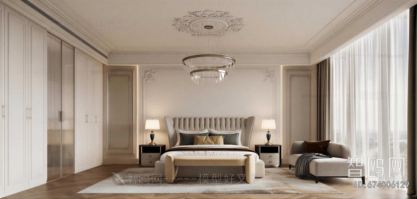 French Style Bedroom