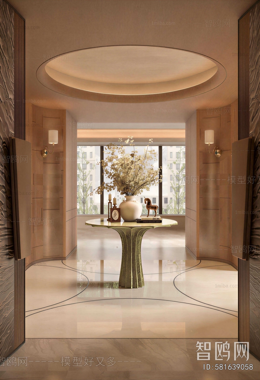 Modern Hallway