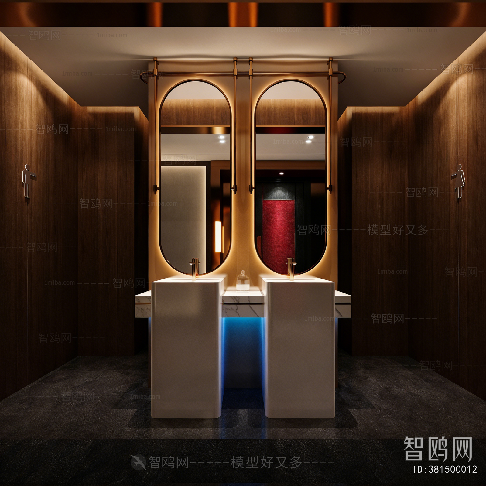 Modern Public Toilet