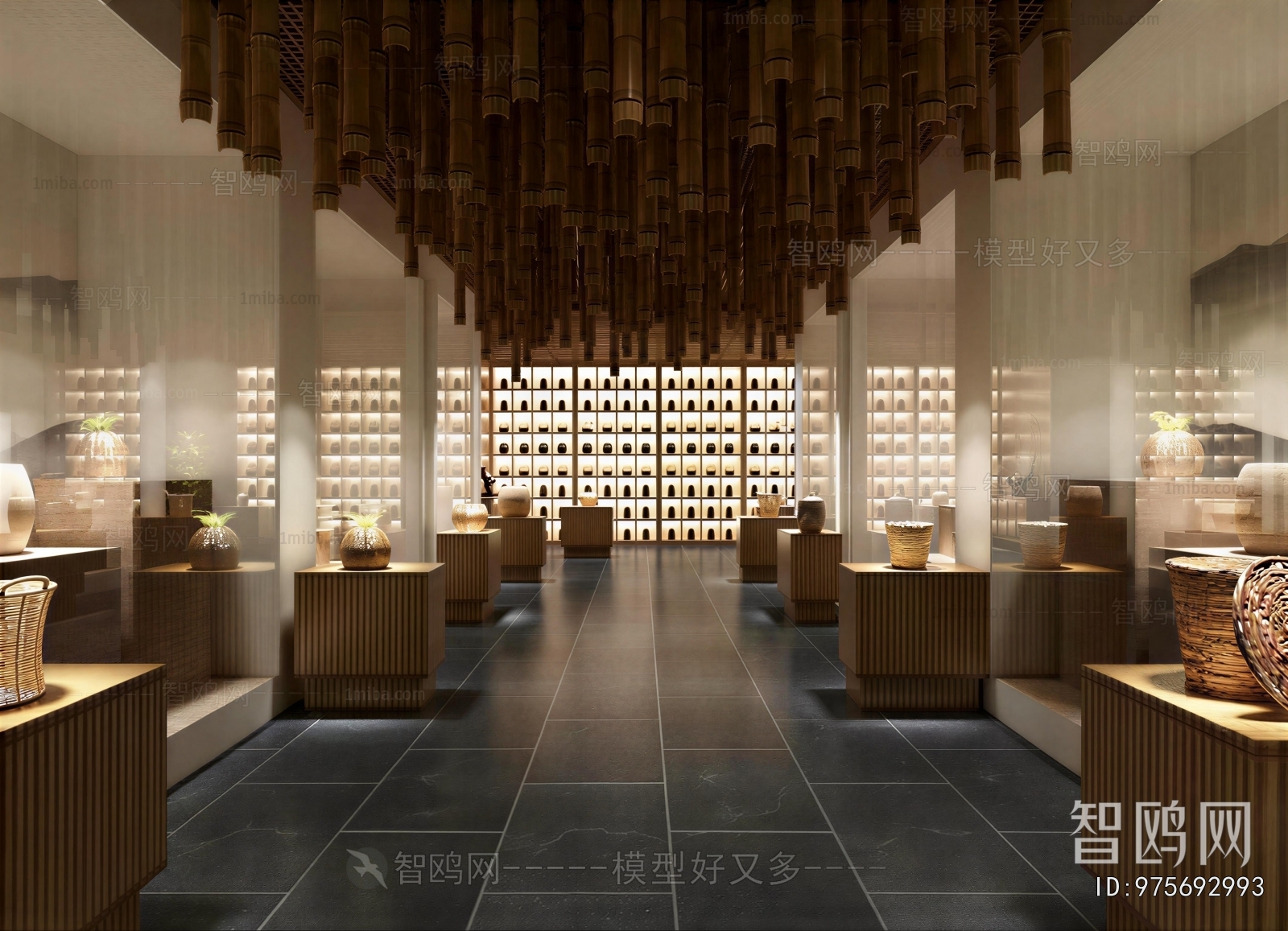 New Chinese Style Exhibition Hall