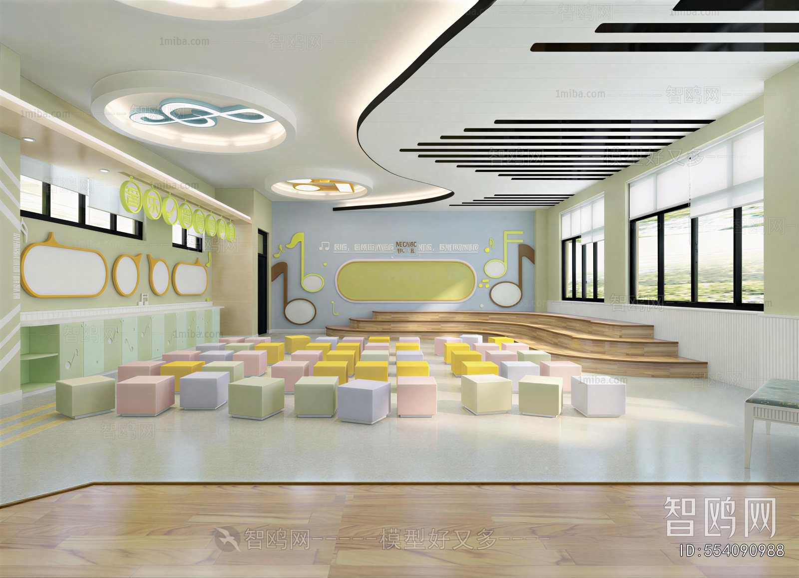 Modern Kindergarten Classrooms