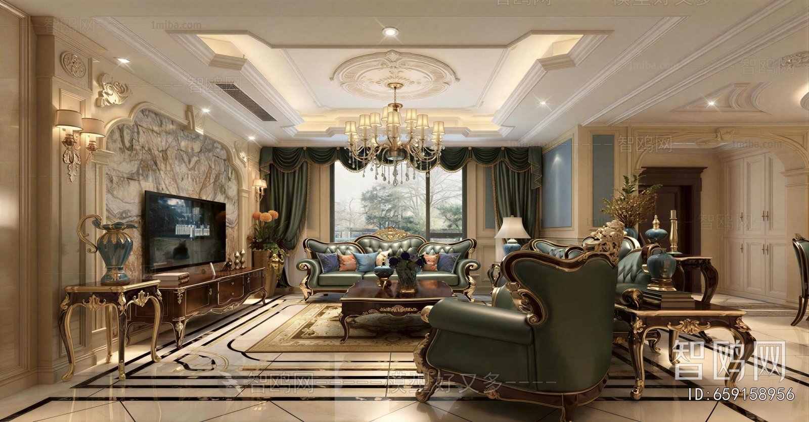 French Style A Living Room