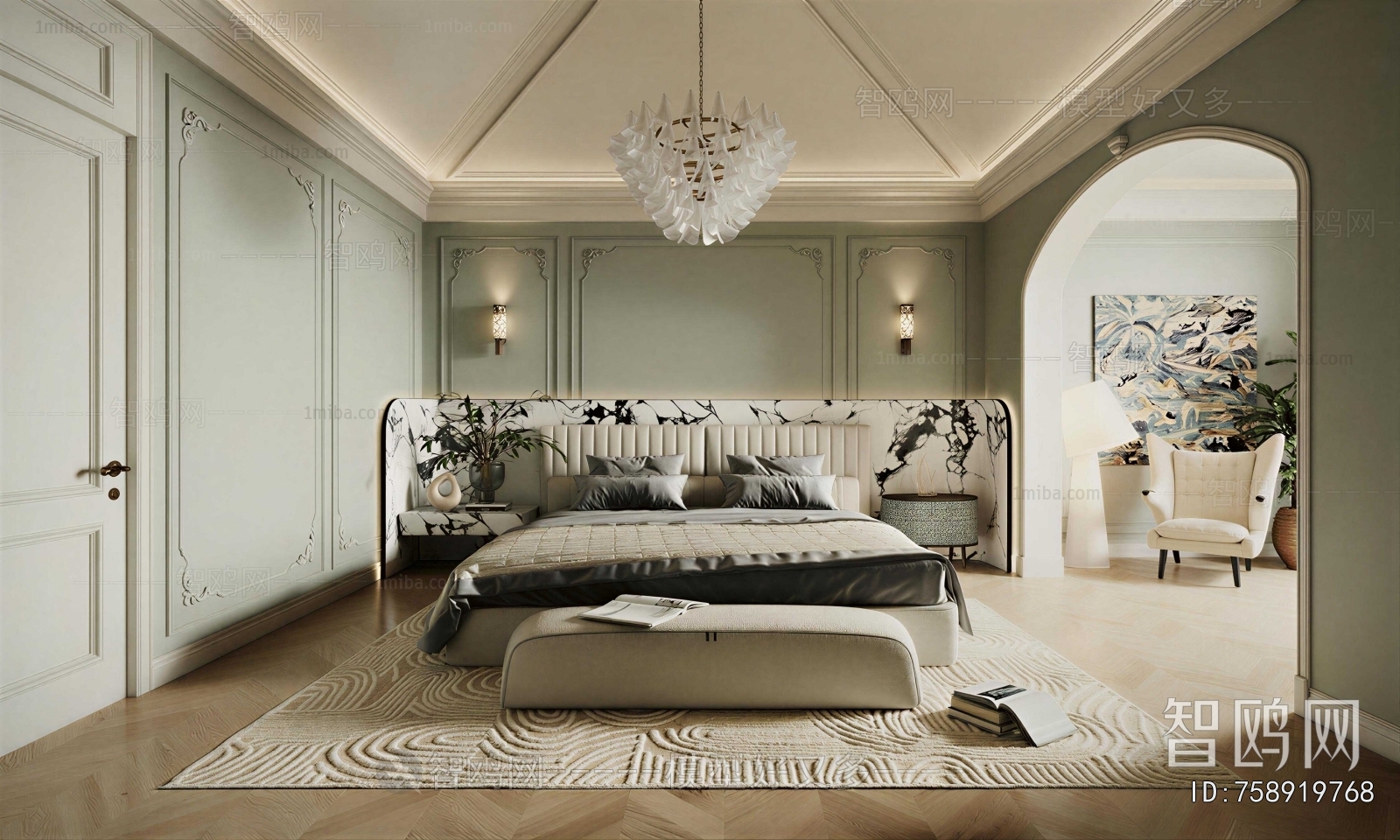 French Style Bedroom