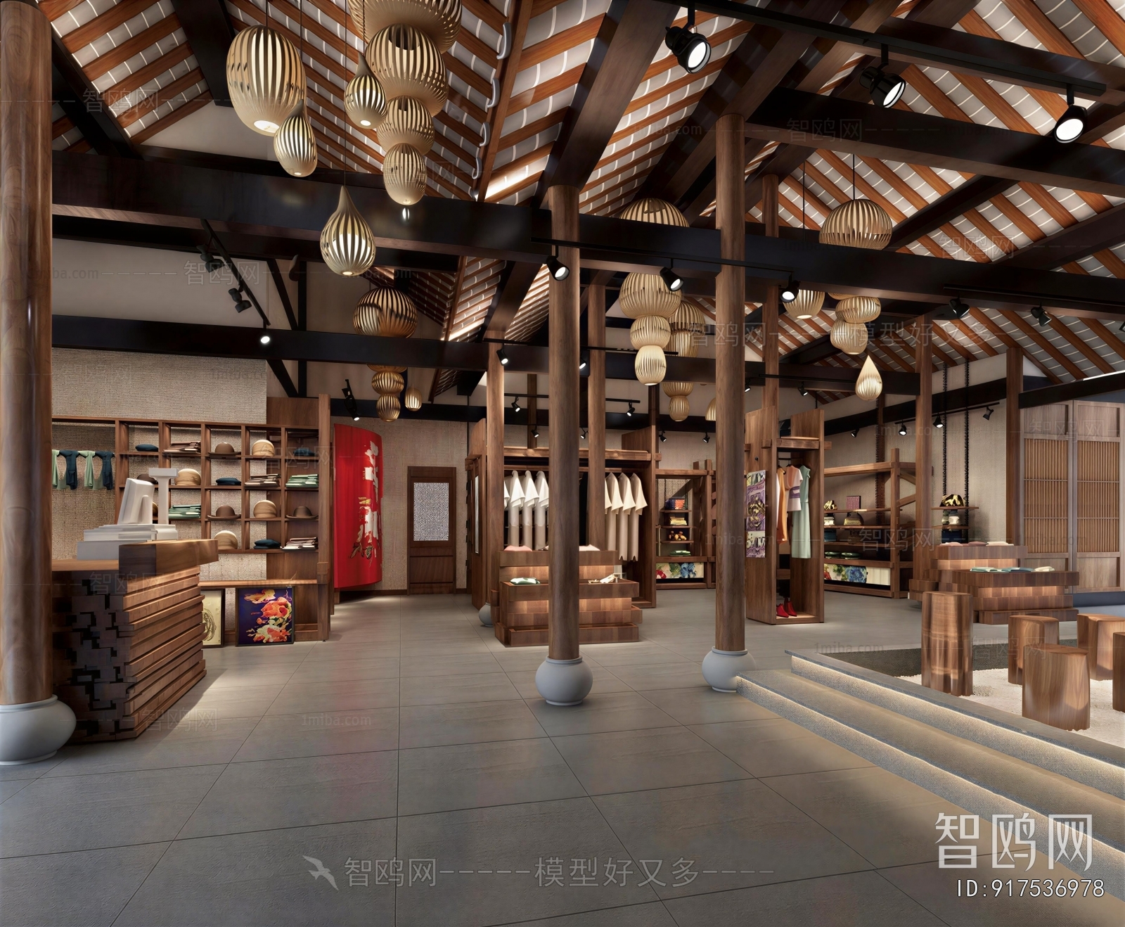 New Chinese Style Clothing Store
