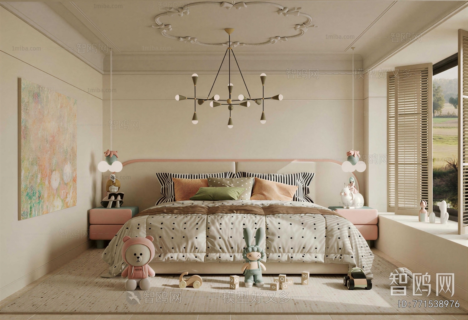 French Style Children's Room