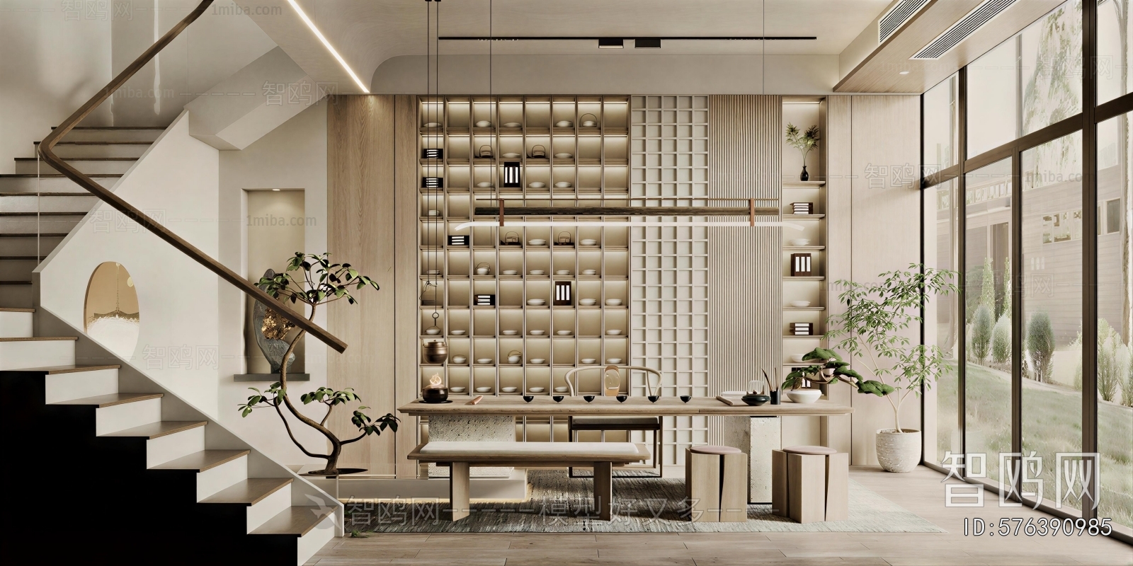 New Chinese Style Tea House