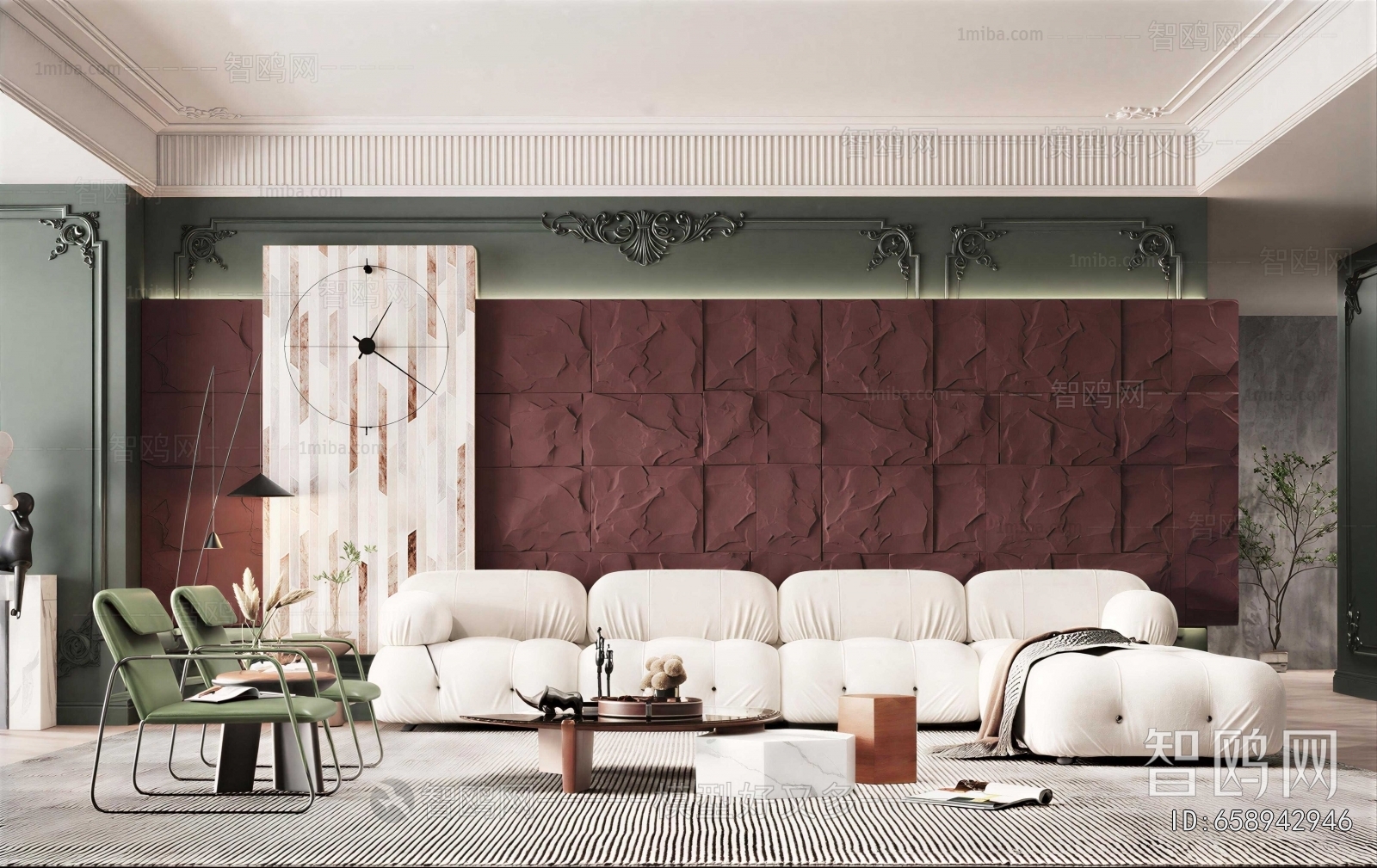 French Style A Living Room