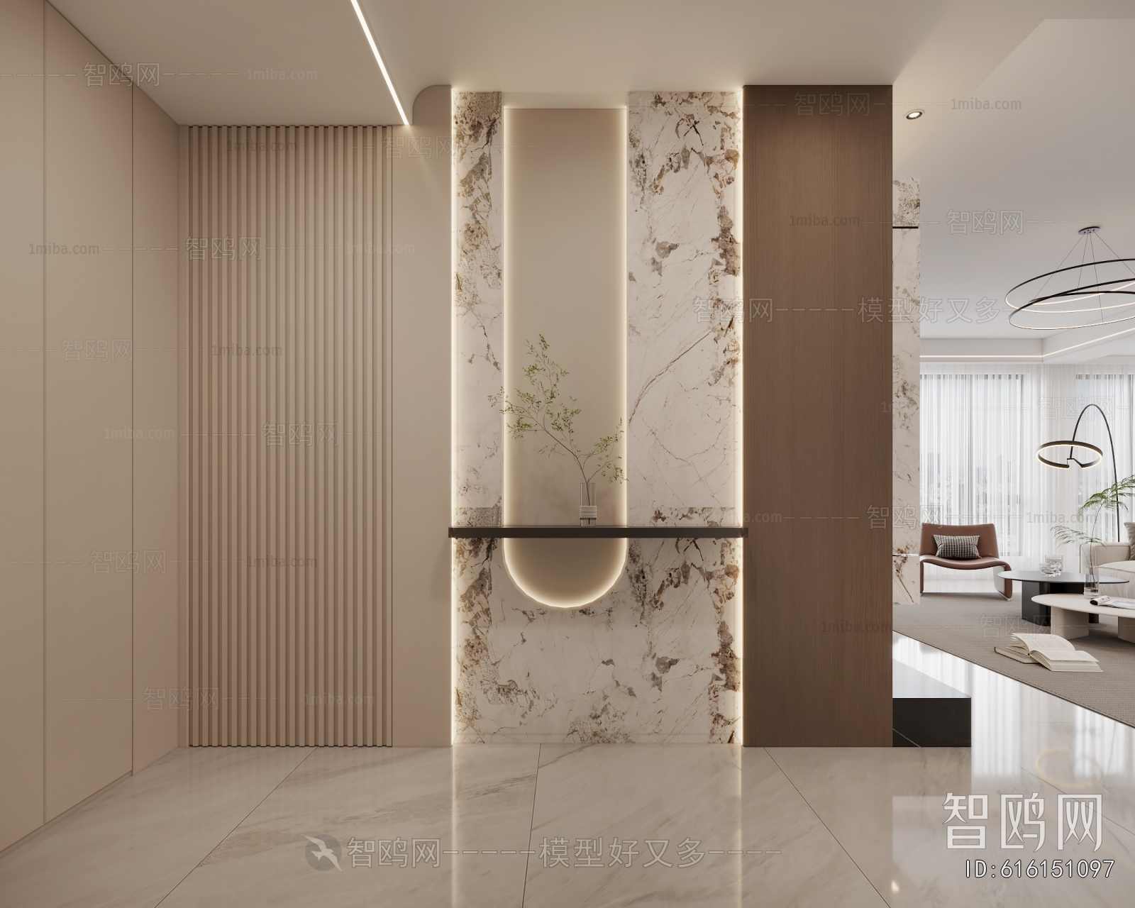 Modern Hallway