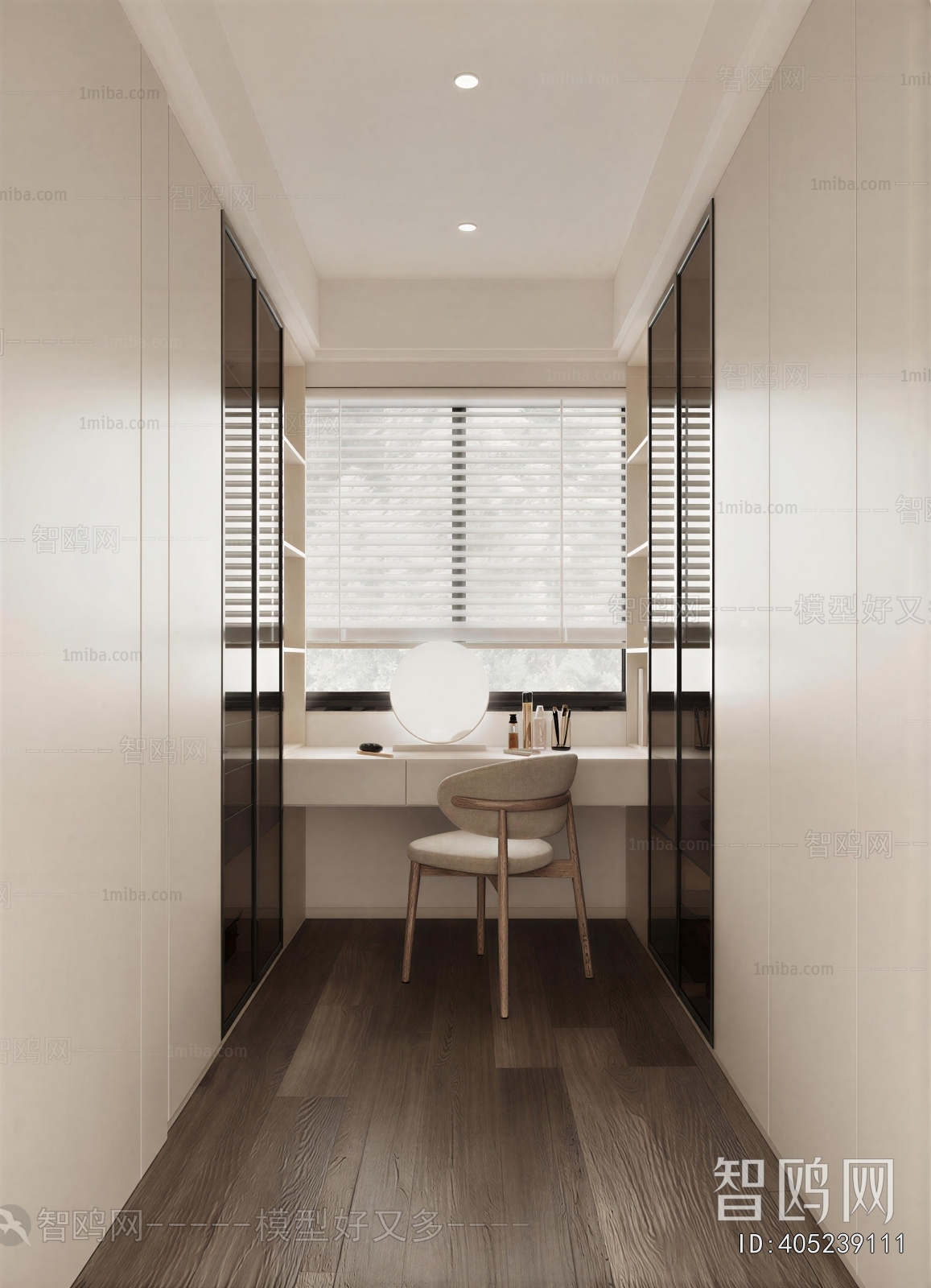 Modern Clothes Storage Area