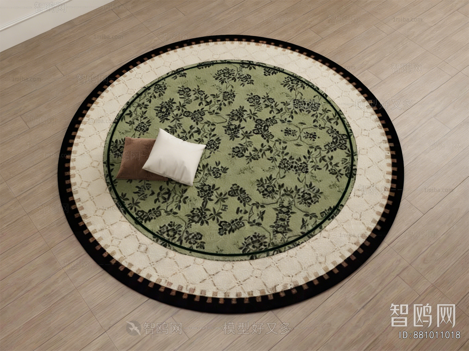 American Style Circular Carpet