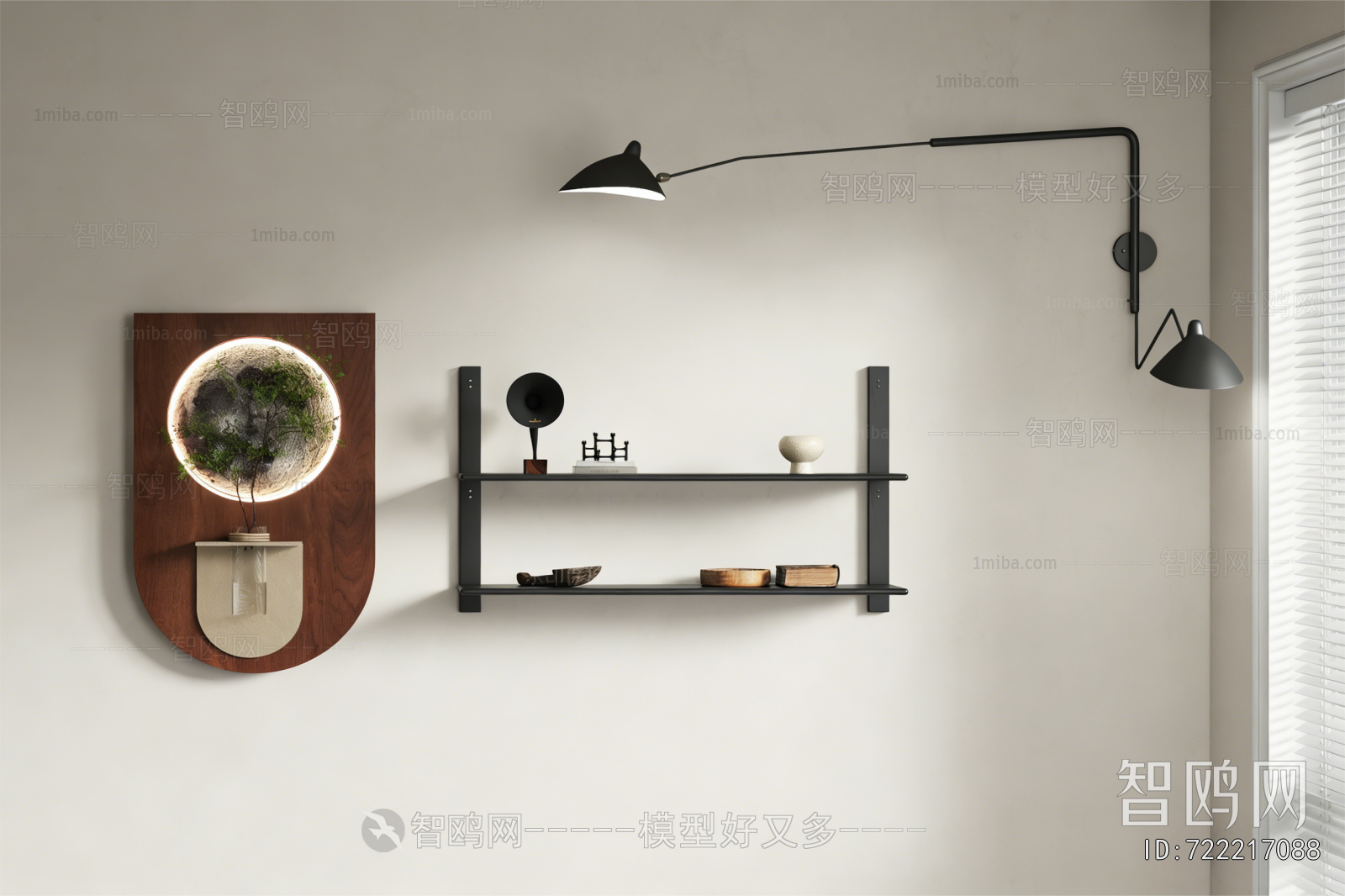 Wabi-sabi Style Wall Decoration