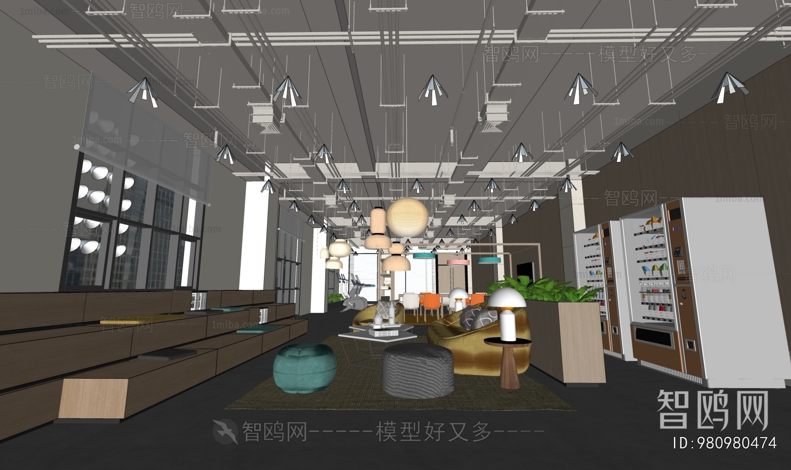 Modern Office Rest Area