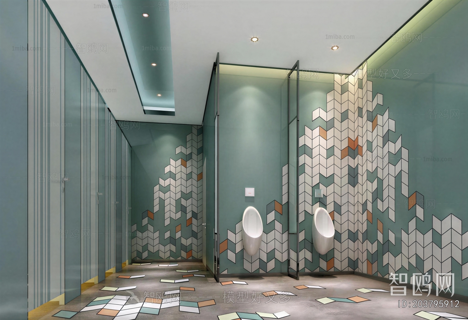 Modern Public Toilet