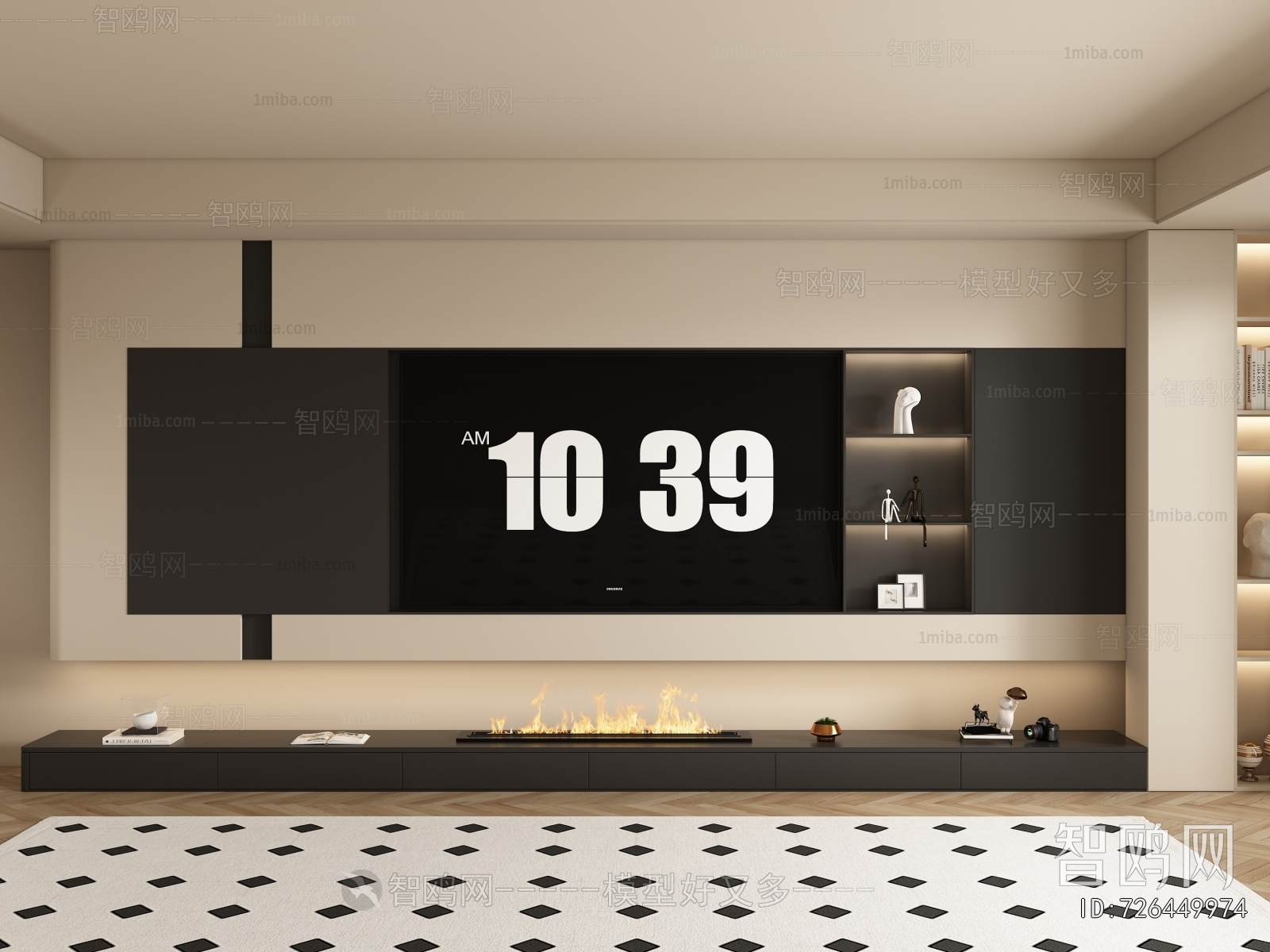 Modern TV Wall