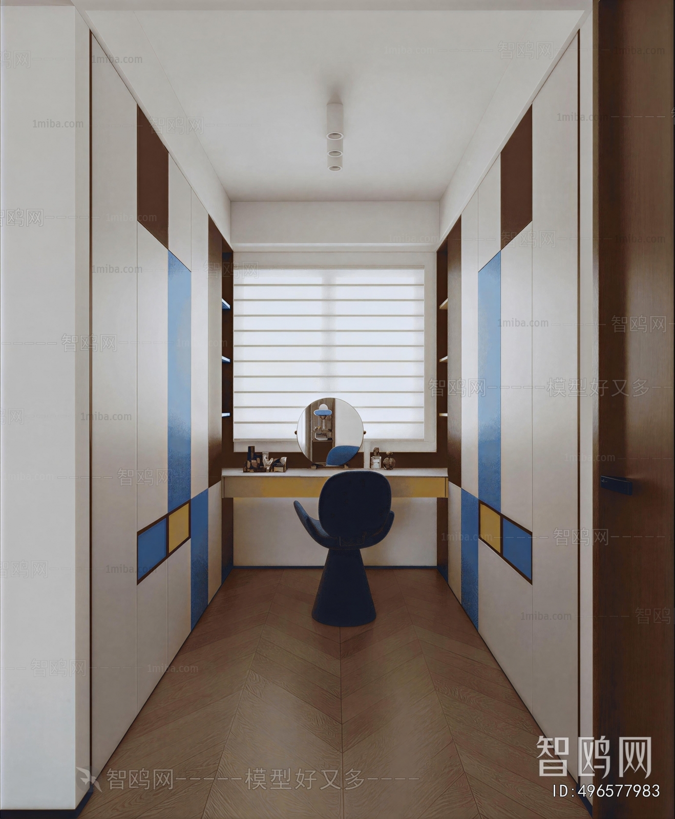 Modern Clothes Storage Area