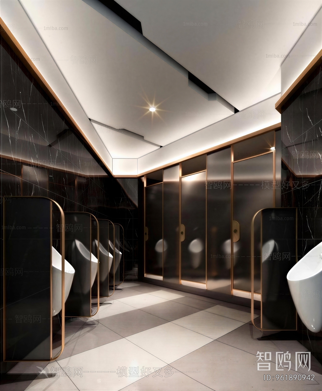 Modern Public Toilet