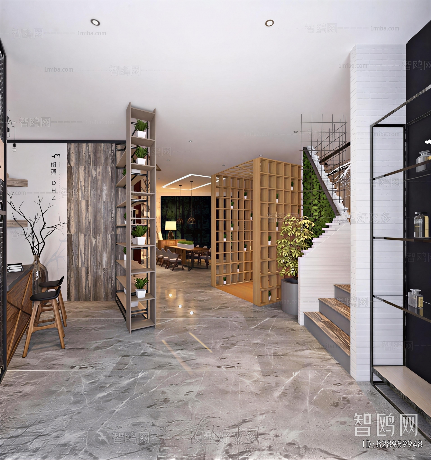 Industrial Style Restaurant
