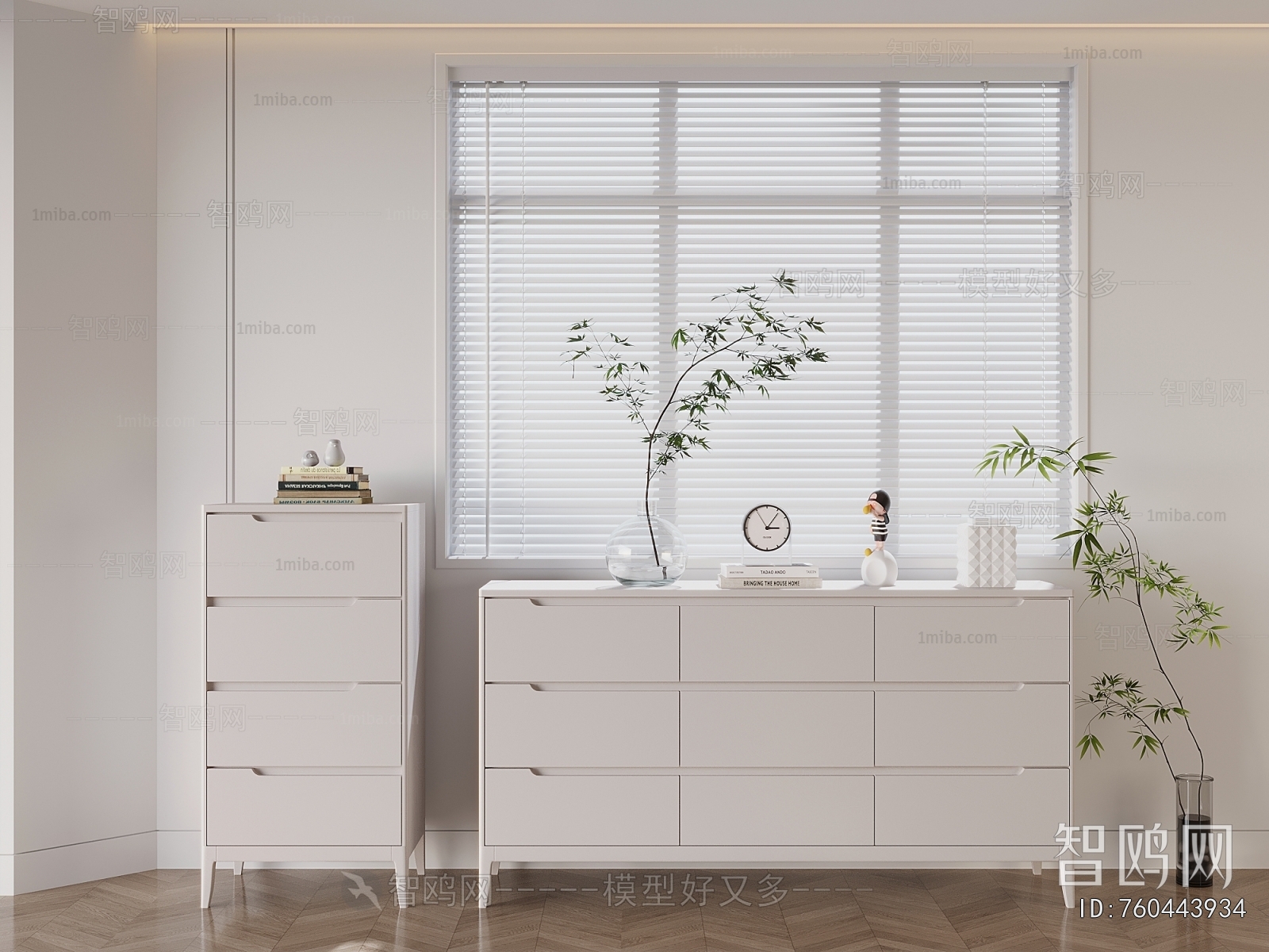 Nordic Style Entrance Cabinet