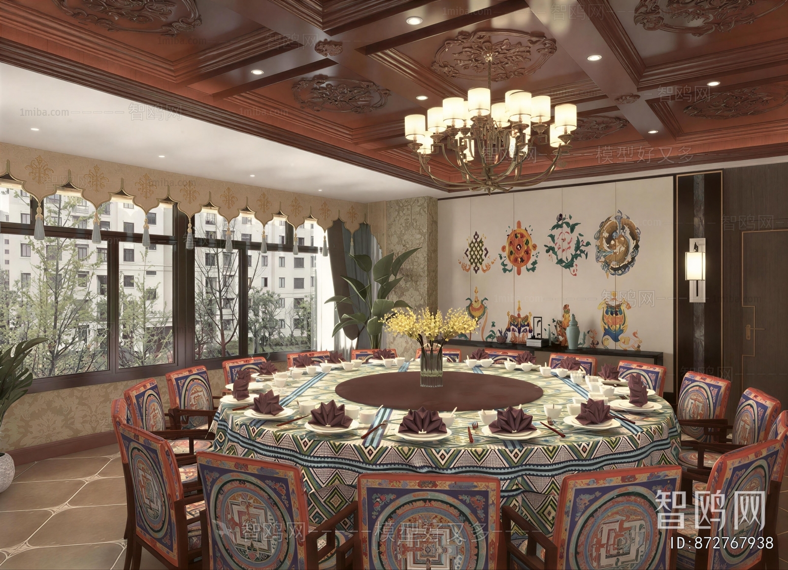 New Chinese Style Restaurant Box
