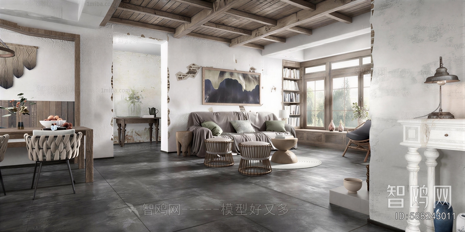 Industrial Style A Living Room