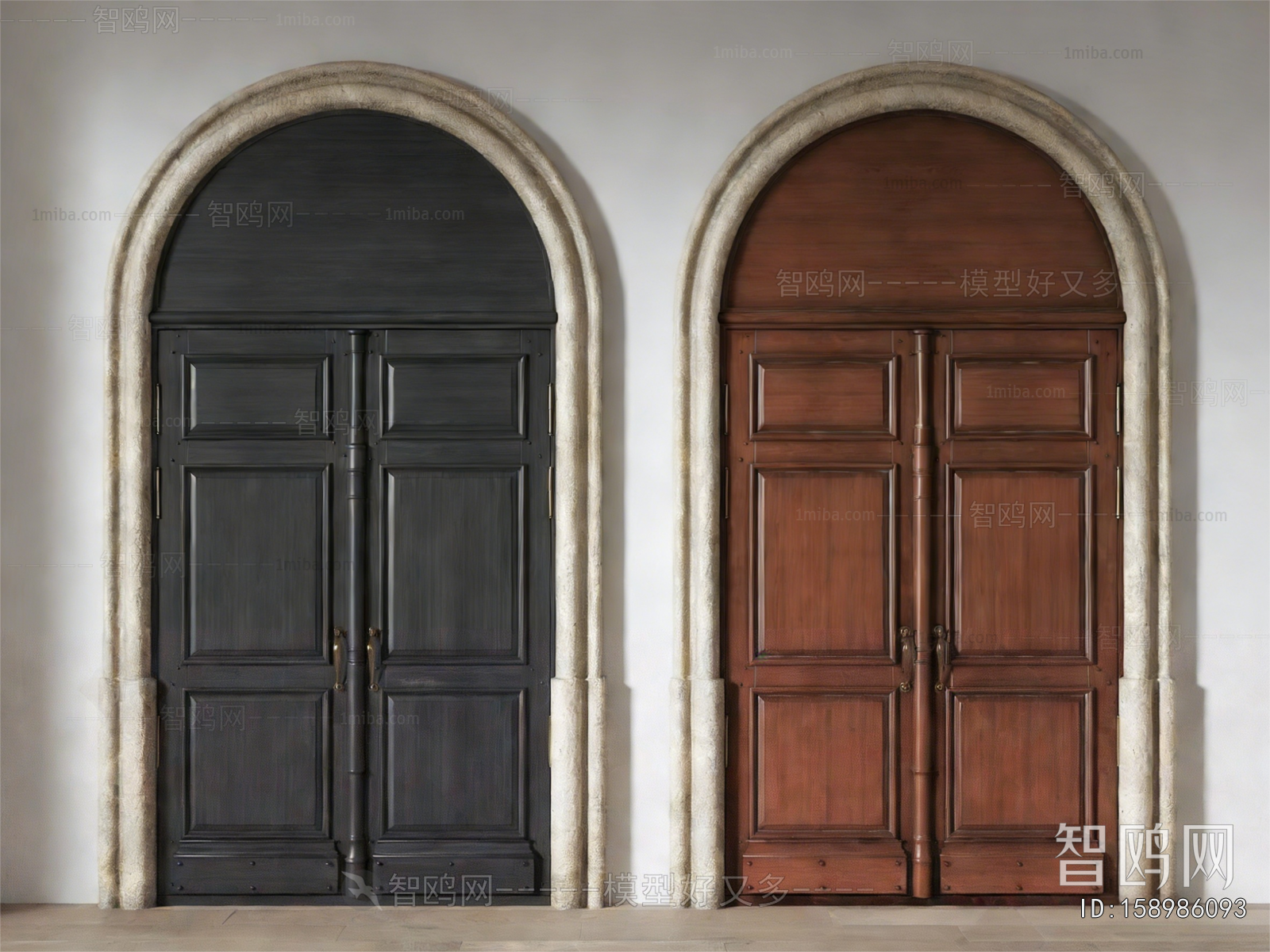 European Style Double Door
