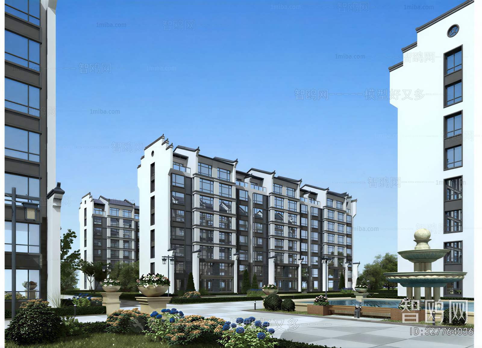 New Chinese Style Residential Building