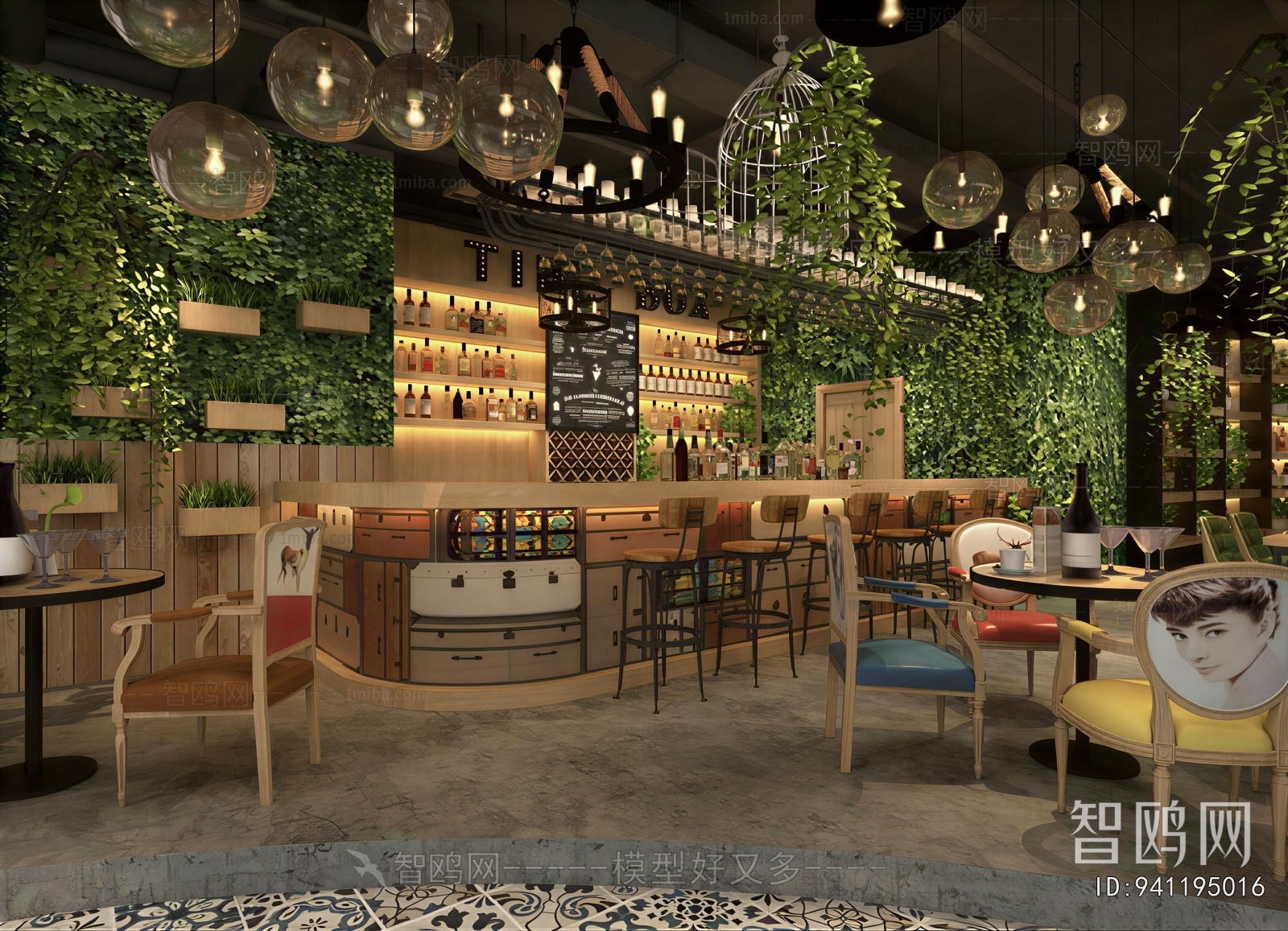 Industrial Style Restaurant
