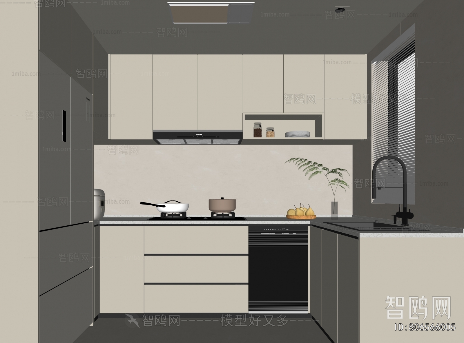 Modern The Kitchen