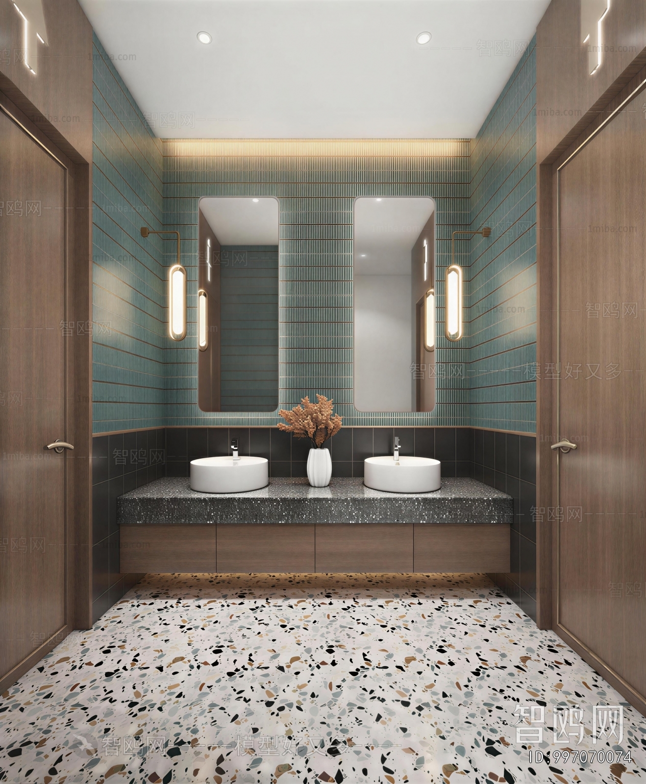 Modern Public Toilet