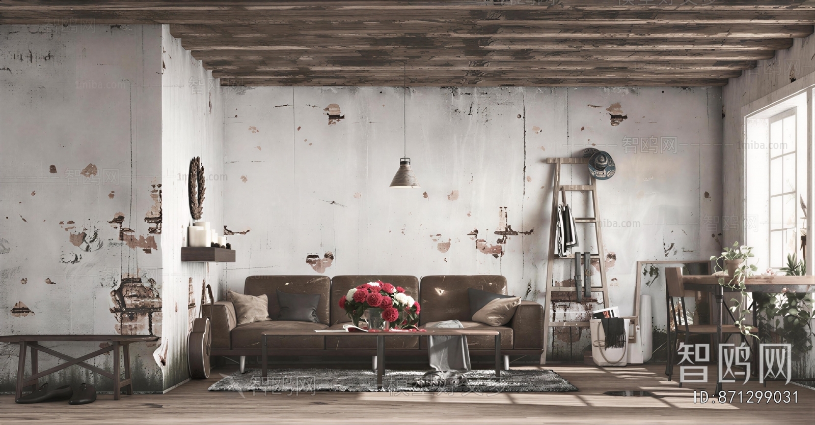 Industrial Style A Living Room