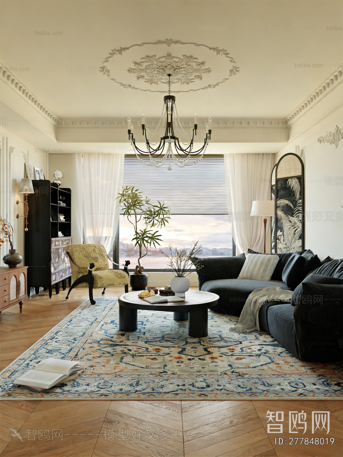 French Style A Living Room