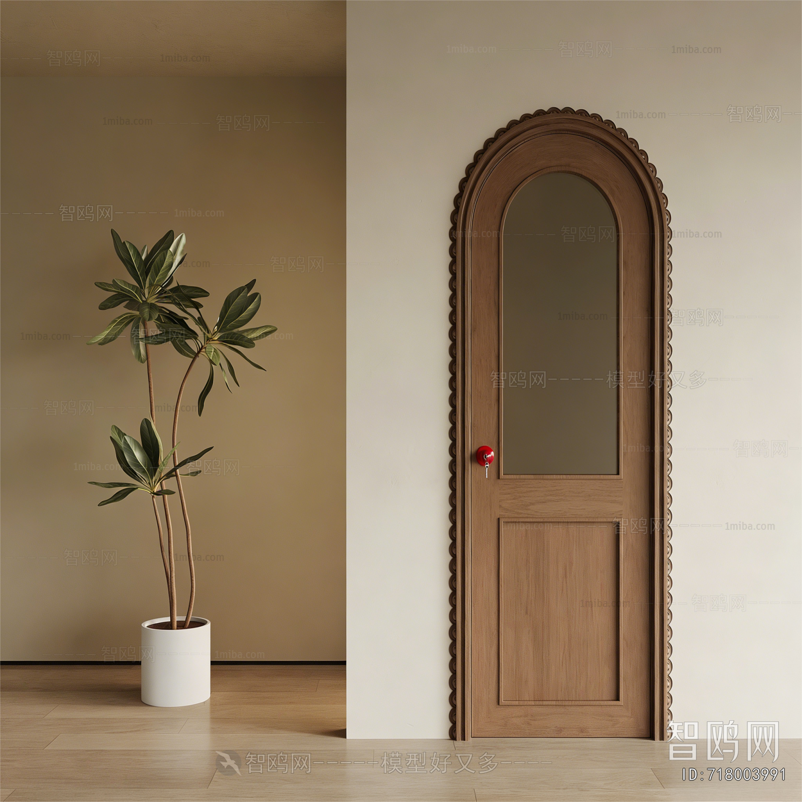 French Style Single Door