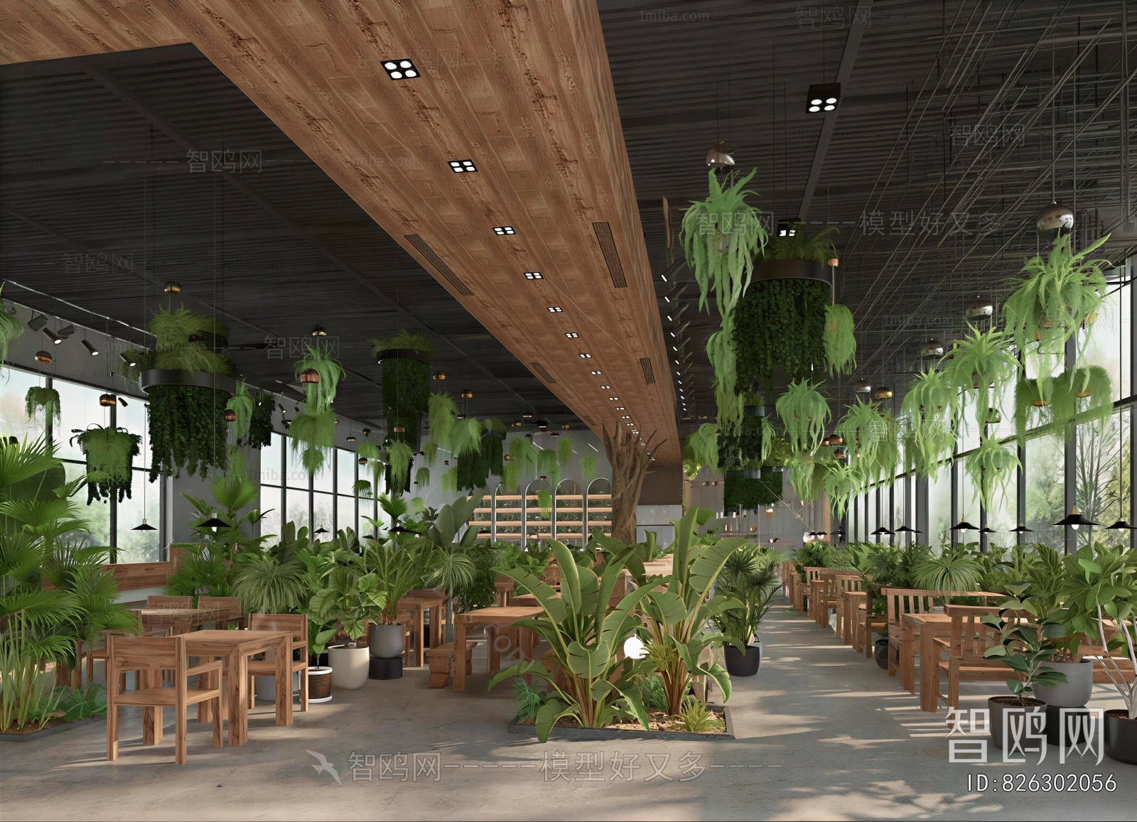 Industrial Style Dining Room