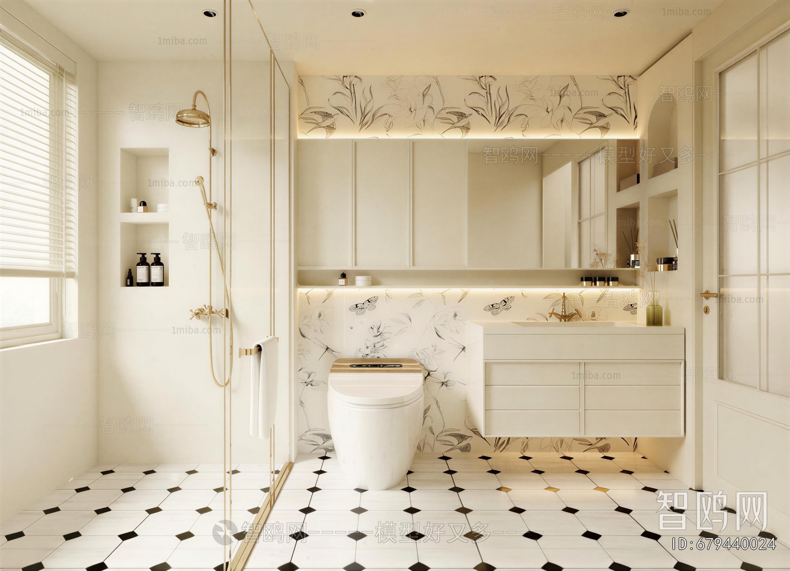 French Style TOILET