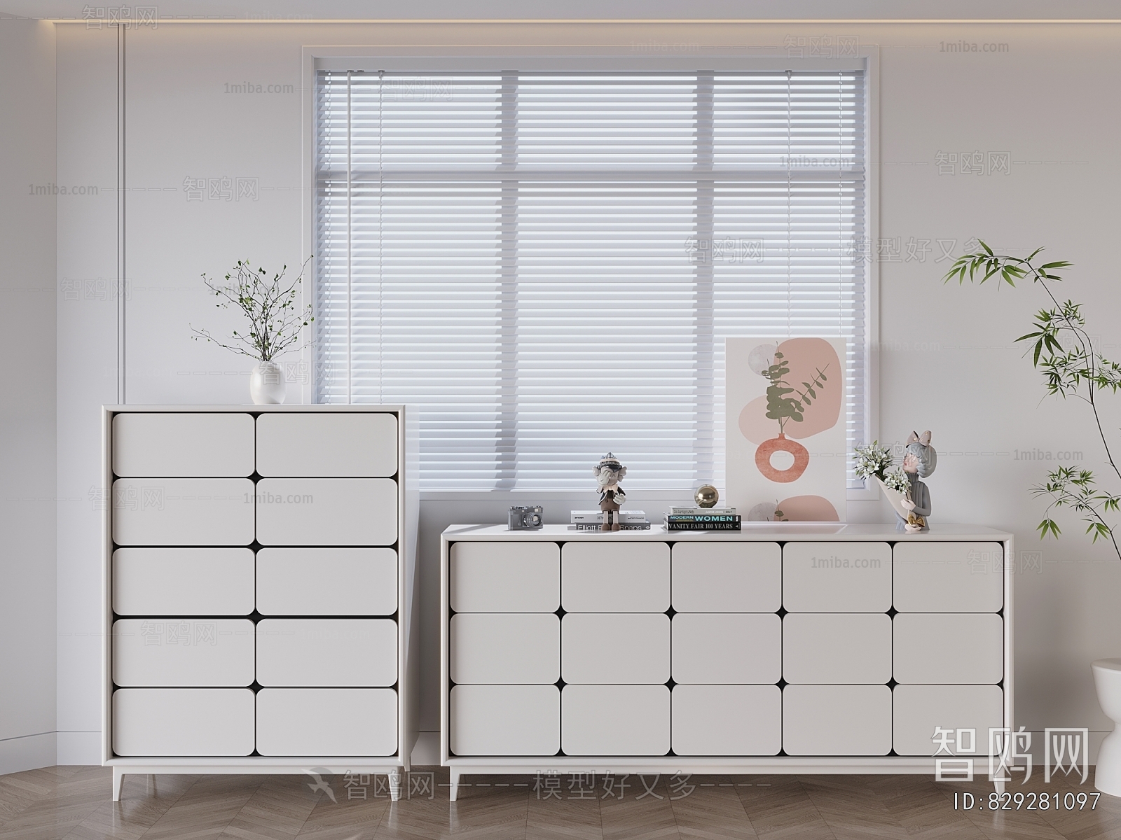 Nordic Style Entrance Cabinet