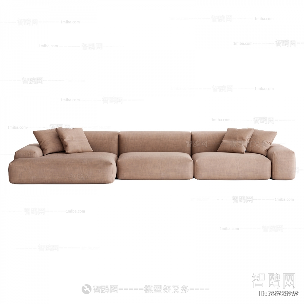 Modern Three-seat Sofa