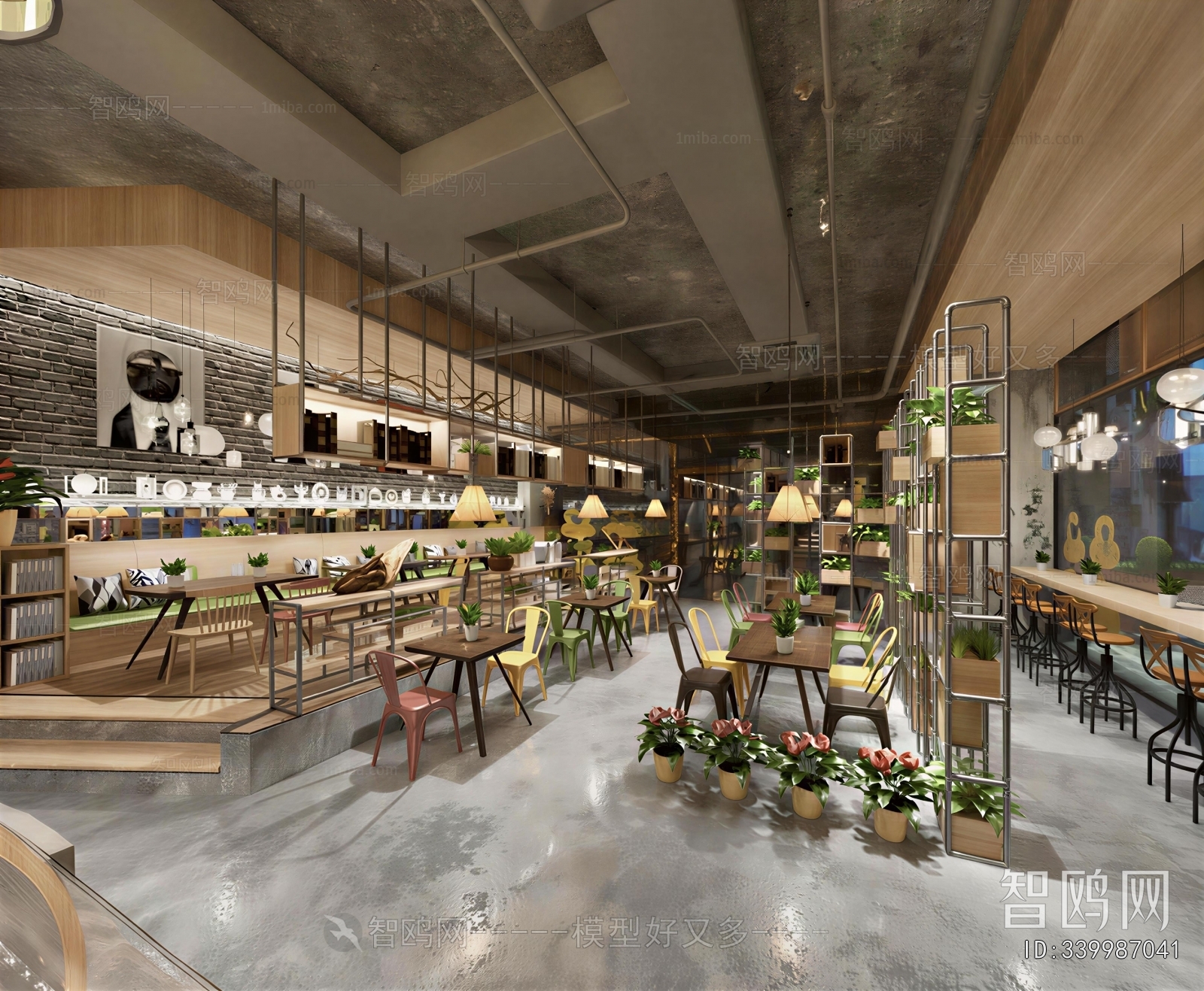 Industrial Style Restaurant