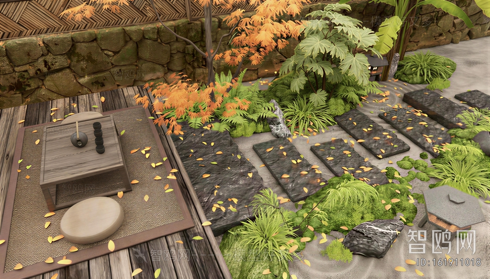 Japanese Style Courtyard/landscape