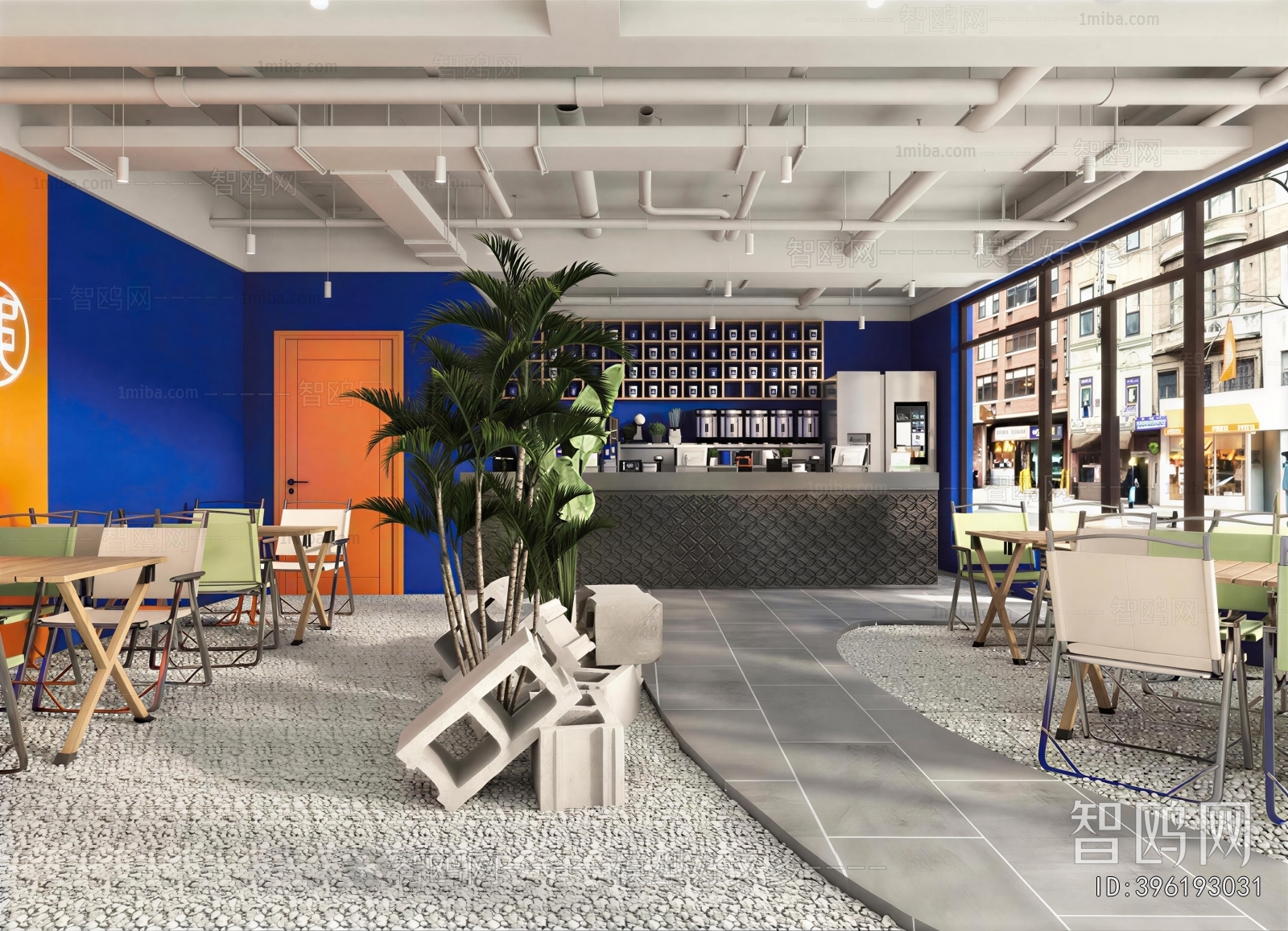 Industrial Style Cafe