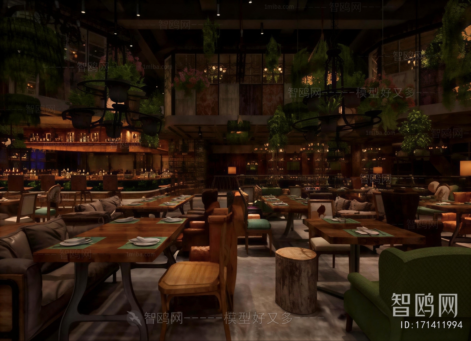 Industrial Style Restaurant