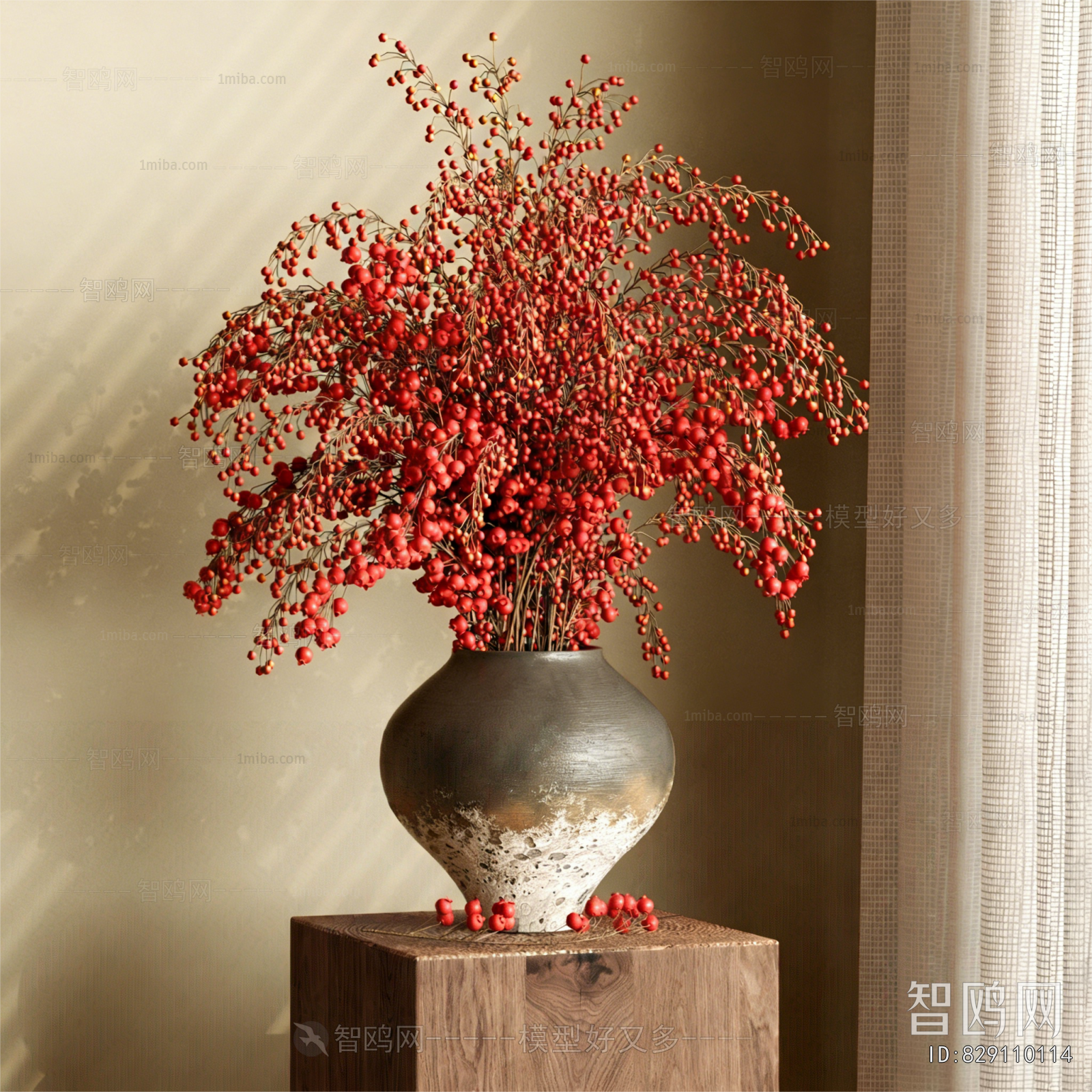 New Chinese Style Flower Arrangement