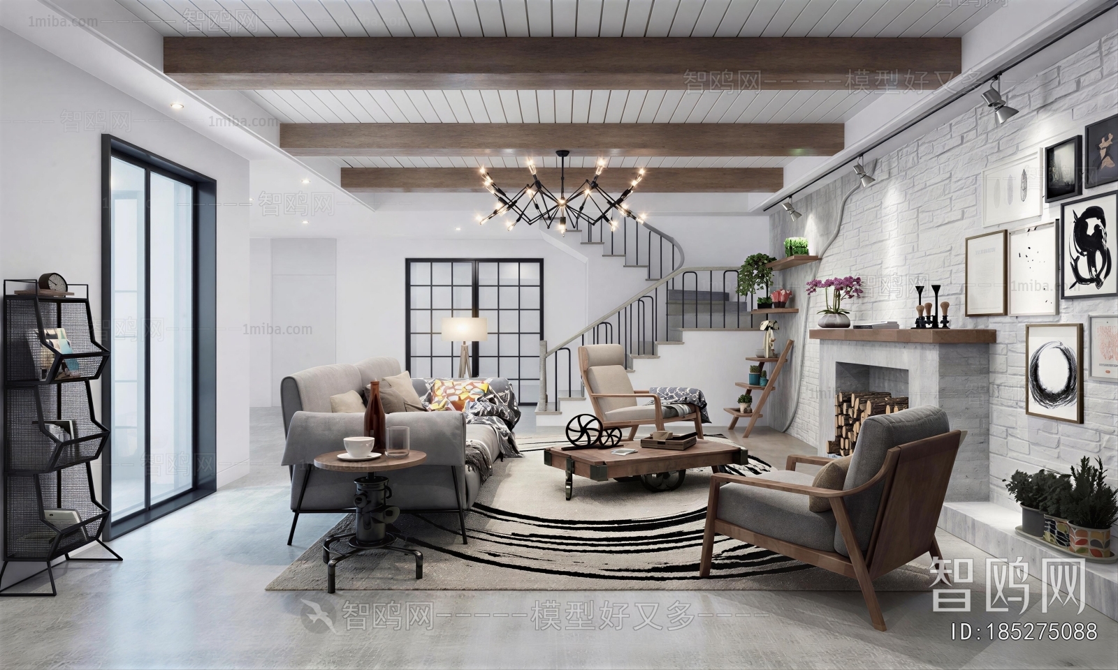 Industrial Style A Living Room
