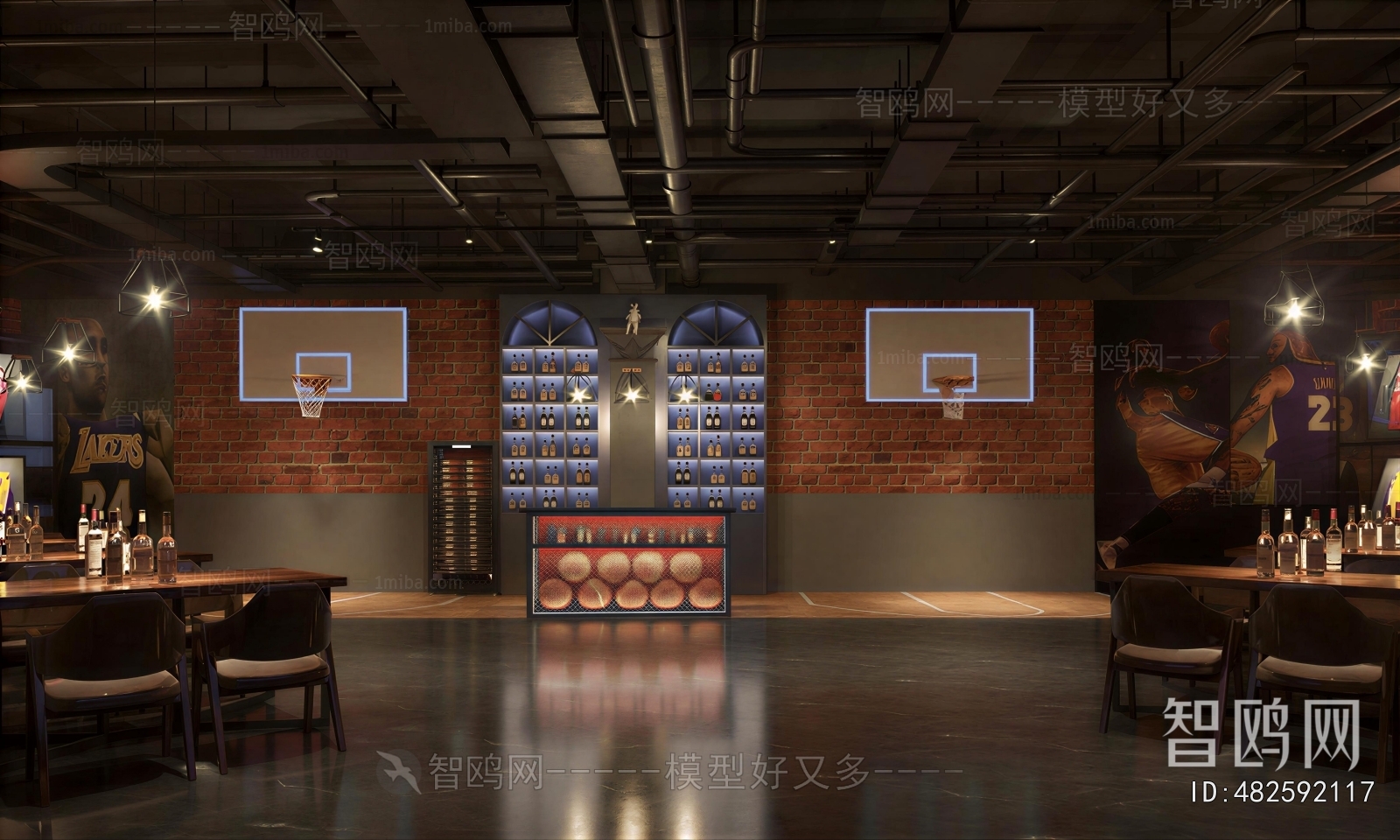 Industrial Style Restaurant