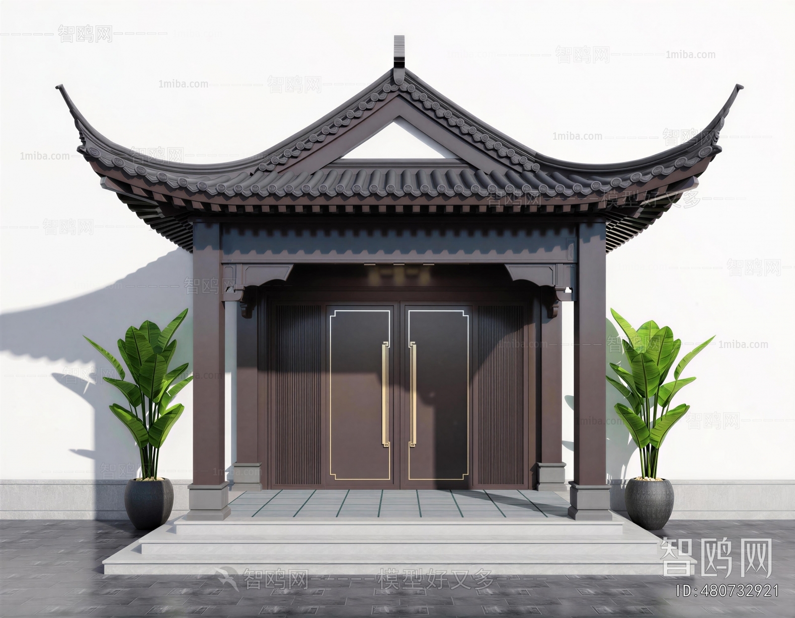 New Chinese Style Gate