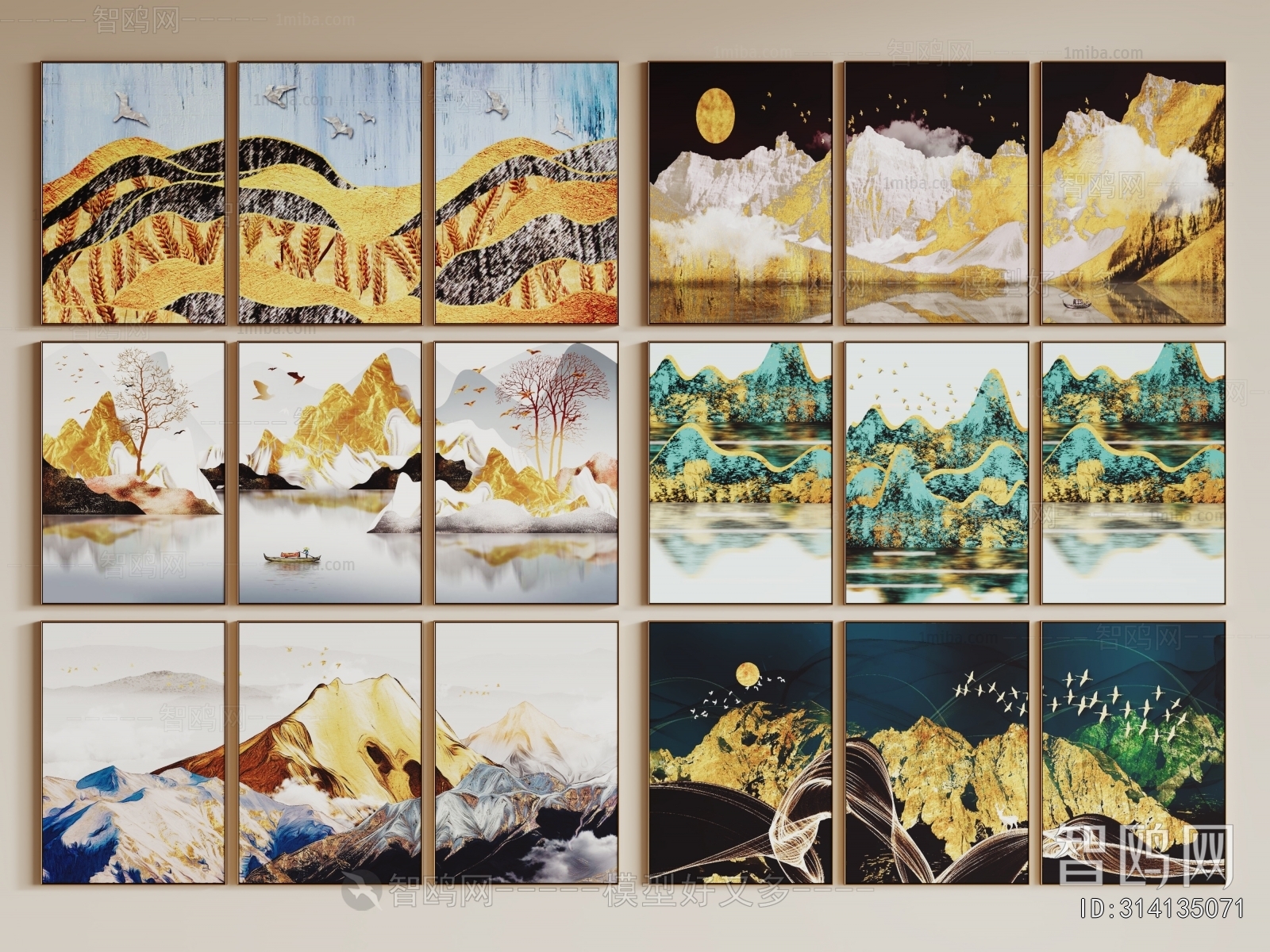 New Chinese Style Painting