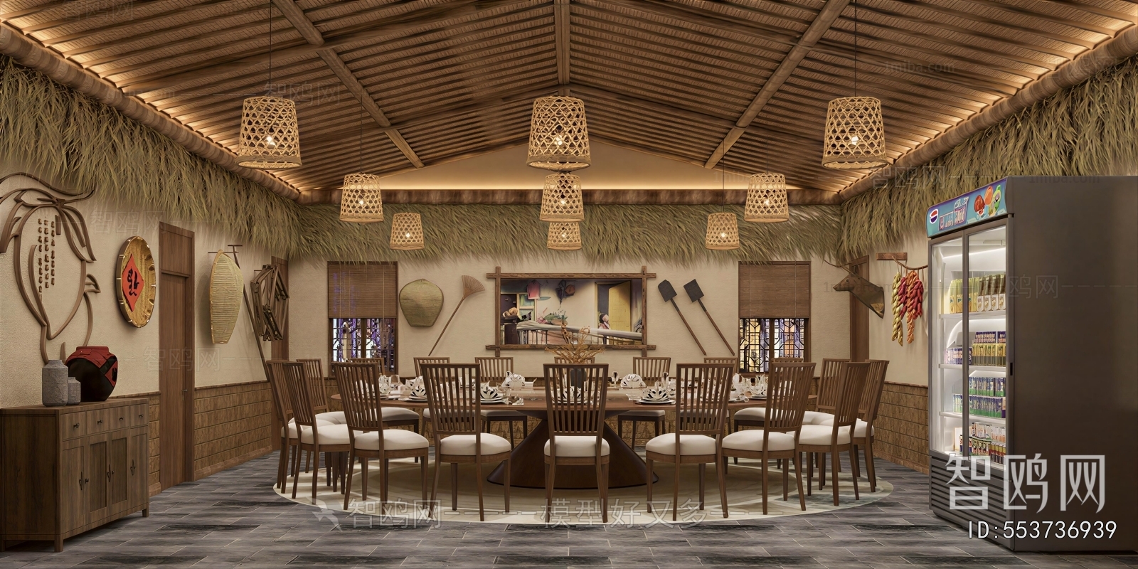 New Chinese Style Restaurant Box